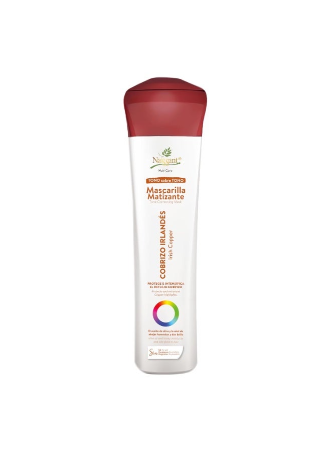naissant Irish Copper Hair Toning Mask | Ultra High-Purity Pigments | Deposits Deep Copper Tone | Hyaluronic Acid, Collagen & Biotin | Paraben, Ammonia & Sulfate Free | 10.1 Fl. Oz - Image 1