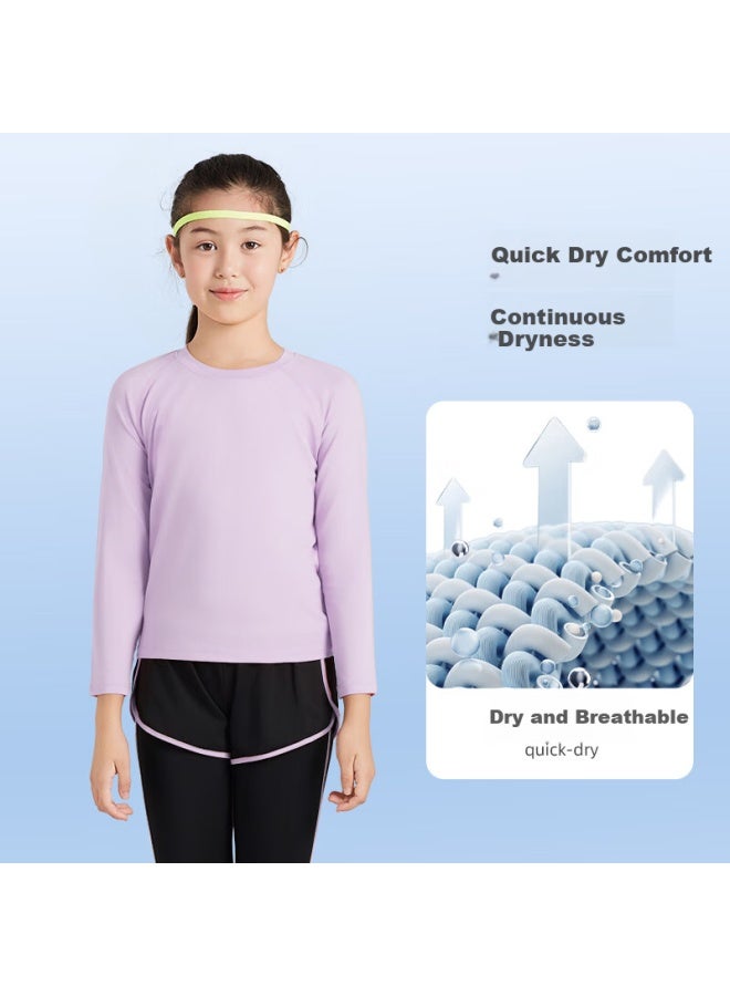 Fandimu Kids Sports Suit High Elastic Breathable Adult Parent-child Suit Running Yoga Badminton Basketball Football Training Outfit - Image 2