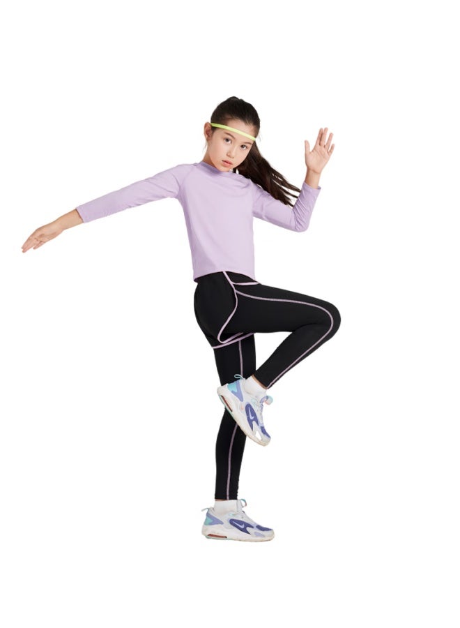 Fandimu Kids Sports Suit High Elastic Breathable Adult Parent-child Suit Running Yoga Badminton Basketball Football Training Outfit - Image 5