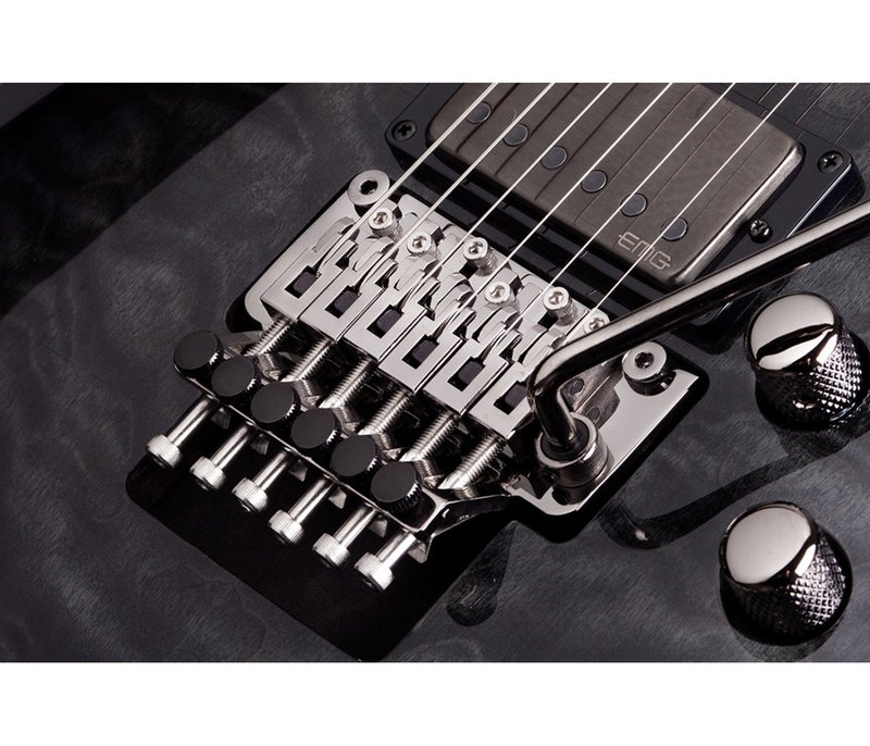 Schecter جيتار كهربائي شيكتر 1957 هيلرايزر هايبرد C-1 FR-S - أسود متدرج - Image 3