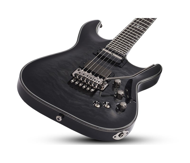 Schecter جيتار كهربائي شيكتر 1957 هيلرايزر هايبرد C-1 FR-S - أسود متدرج - Image 5