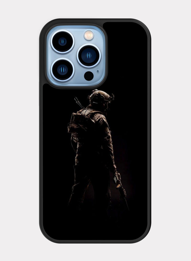 PXLAAT iPhone 13 Pro case cover Army Soldier - Image 1