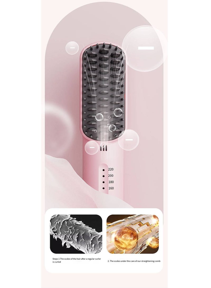 general 2-in-1 Ionic Hair Straightener & Curling Iron – Dual Styling with Ceramic Plates - Image 2