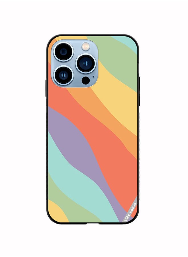 VR CREATIVE Protective Case Cover For Apple iPhone 13 Pro Layer Design Multicolour - Image 1