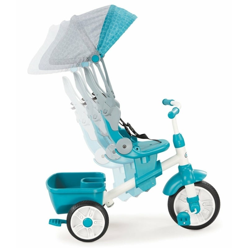 Little Tikes - Perfect Fit 4-in-1 Trike - Teal - 638695 - Image 2