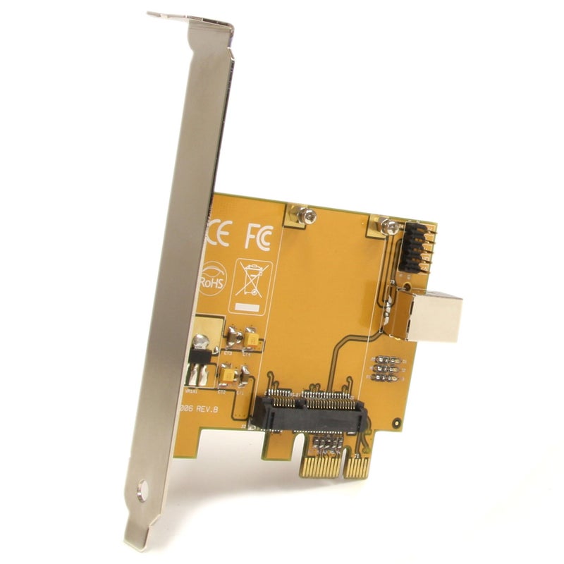 Startech.com StarTech.com PCI Express to Mini PCI Express Card Adapter - Mini PCI card adapter - PCIe , TAA (PEX2MPEX)  - Image 2