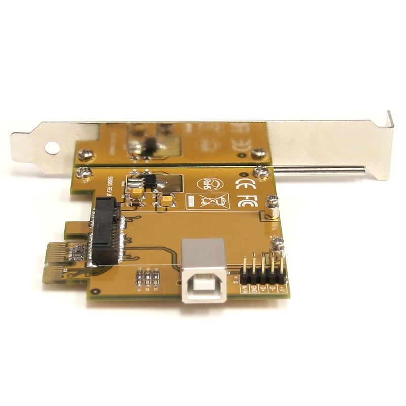 Startech.com StarTech.com PCI Express to Mini PCI Express Card Adapter - Mini PCI card adapter - PCIe , TAA (PEX2MPEX)  - Image 3