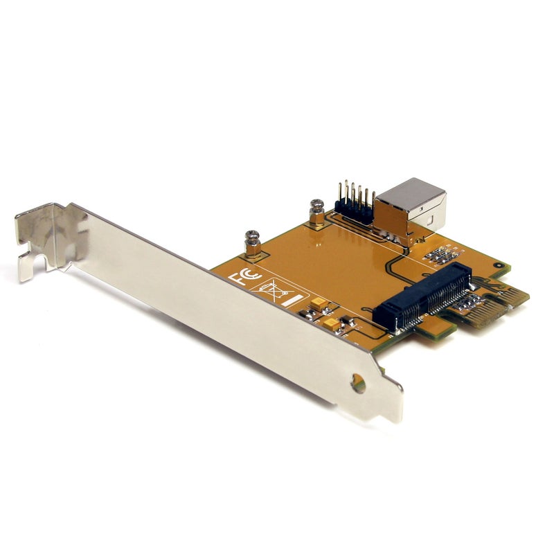 Startech.com StarTech.com PCI Express to Mini PCI Express Card Adapter - Mini PCI card adapter - PCIe , TAA (PEX2MPEX)  - Image 1