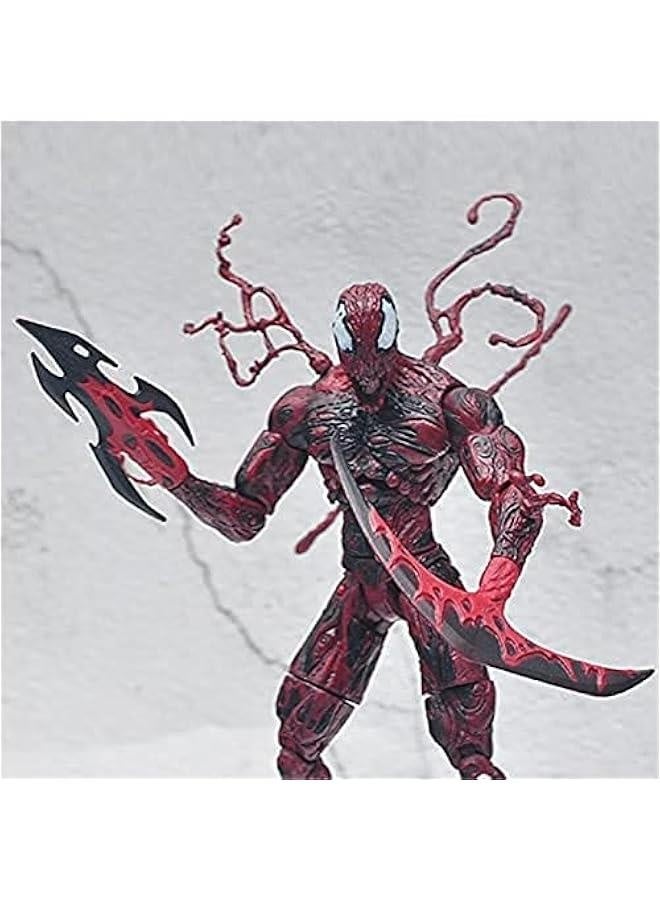 Venom Legends Series - 7 Inch Carnage Action Figure - Venom Figure - Venom Toys, Collectible Venom Statue Toy Action Figure Anime Toy Decoration Ornaments Gift - Image 4