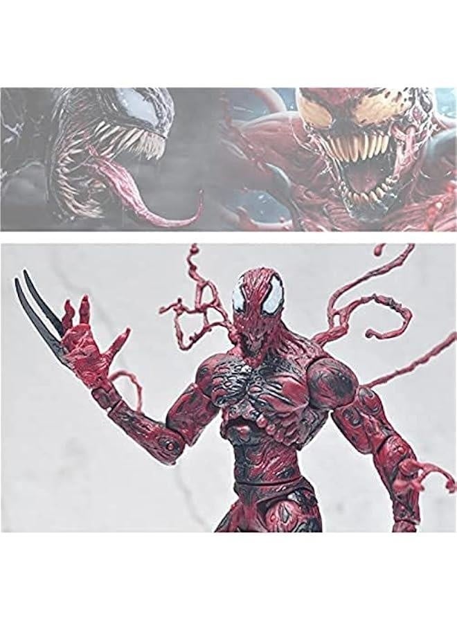 Venom Legends Series - 7 Inch Carnage Action Figure - Venom Figure - Venom Toys, Collectible Venom Statue Toy Action Figure Anime Toy Decoration Ornaments Gift - Image 3