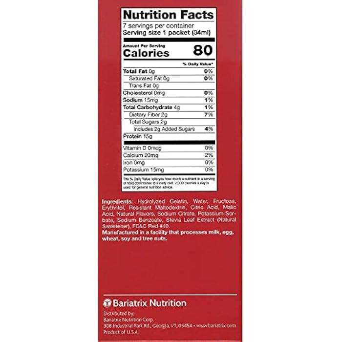 PROTIFIT - High Protein Liquid Fruit Drink Concentrate Mix, 15g Protein, Fat Free, Low Carb, Low Calorie, Ideal Protein Compatible, 7 Servings Per Box (Pomegranate) - Image 2