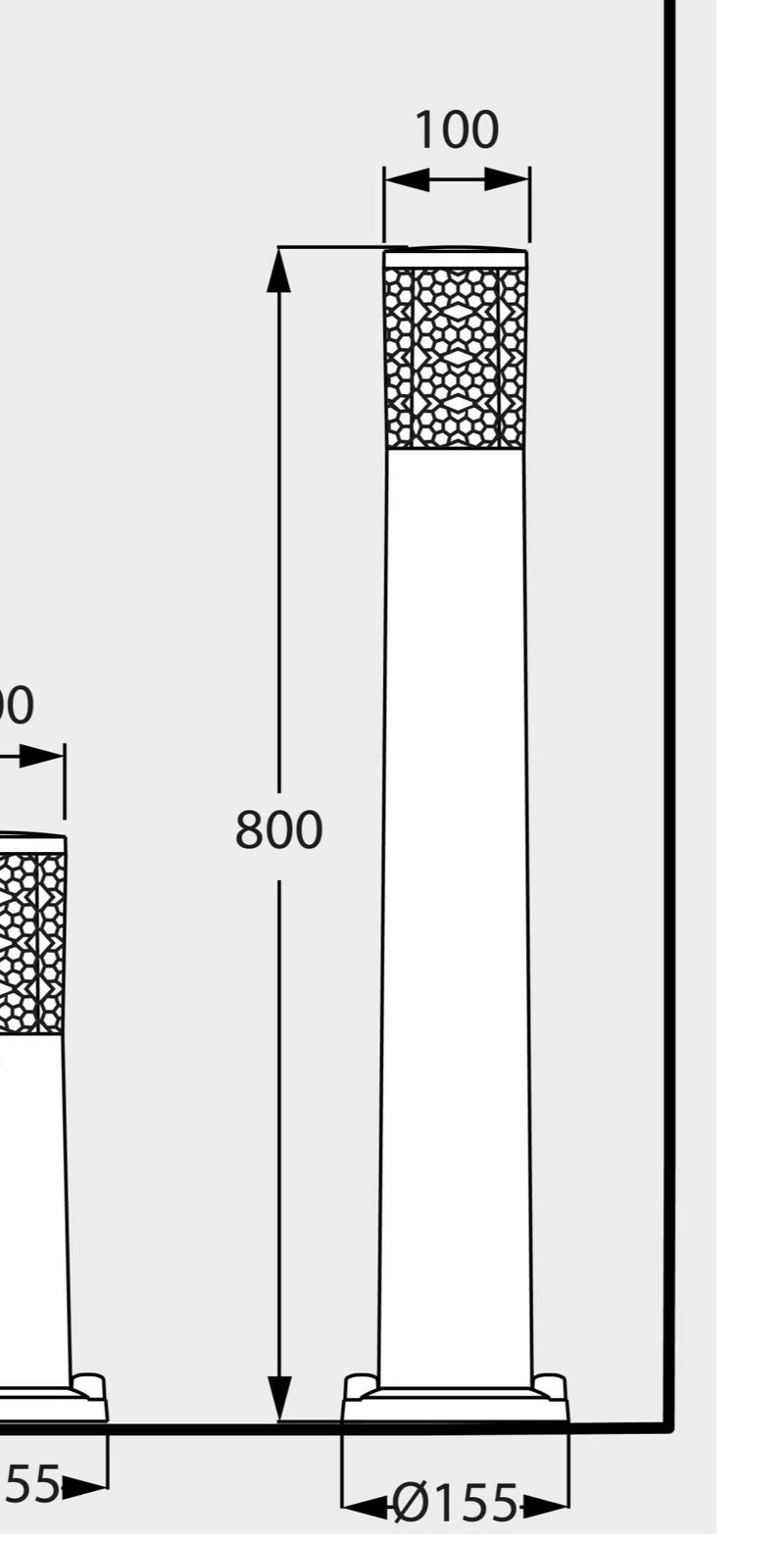 فوماغالي فوماجالي Carlo/Deco 800 (DR3.575) لون أسود 6 وات لون إضاءة قابل للضبط - Image 3