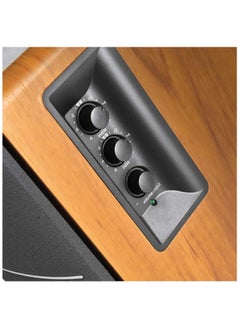 اديفير مكبرات صوت بلوتوث نشطة من Edifier R1280DBs - مدخل بصري - مكبر صوت شاشة استوديو لاسلكي 2.0 - 42 وات RMS مع مخرج مضخم صوت - حبيبات خشبية  - Image 4