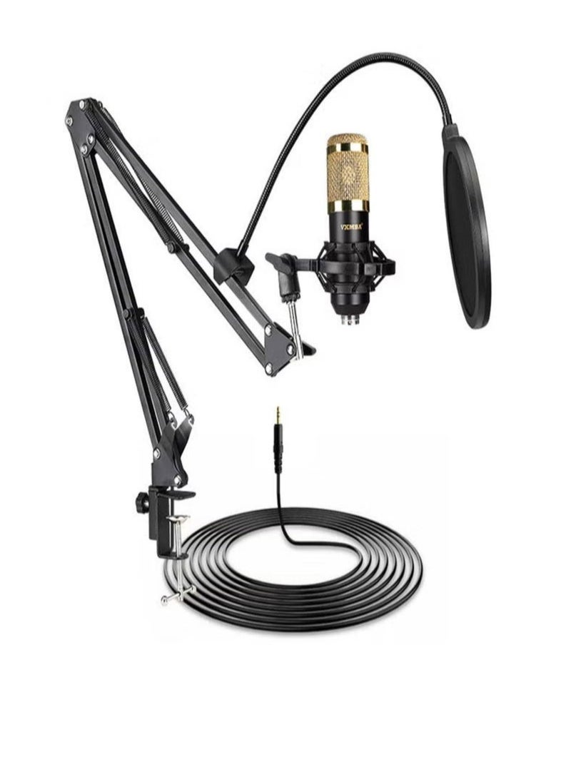 Generic Full Set Of V9 Sound Card With BM-800 Condenser Microphone Capacitor Recording Microphone Sound Card  - Image 3