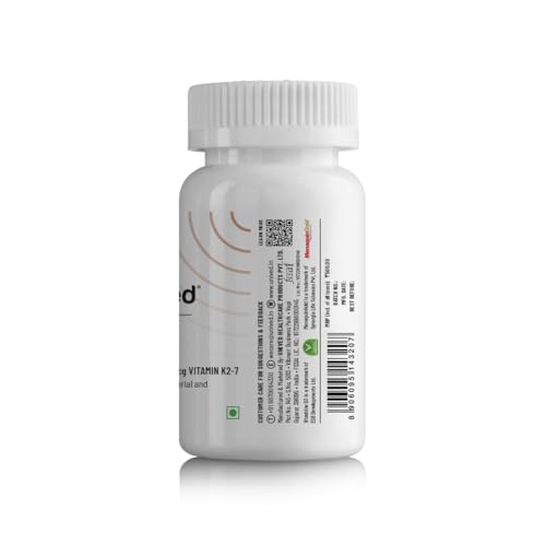 Unived Basics D3+K2 (MK-7) | Vitamin D3 600 IU & Vitamin K2-7 (MenaquinGold) 55mcg | Immunity, Heart, Muscle, & Bone Health | Plant-Based & Natural | 30 Capsules - Image 4