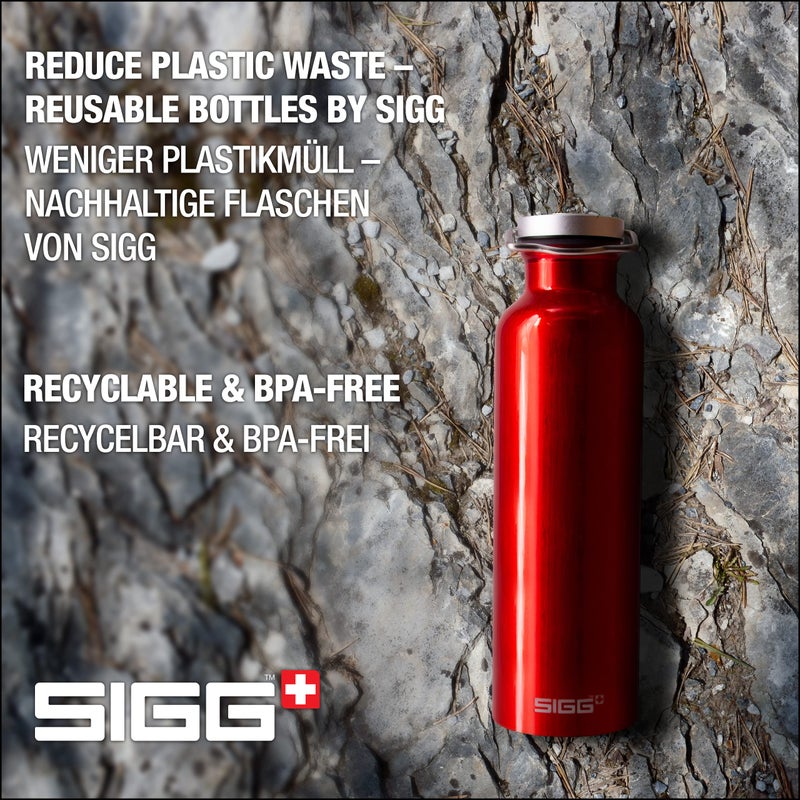 Sigg - Cooper Aluminum Water Bottle - Original Red - With Screw Cap - Leakproof - Lightweight - BPA Free - 17 Oz - Image 5