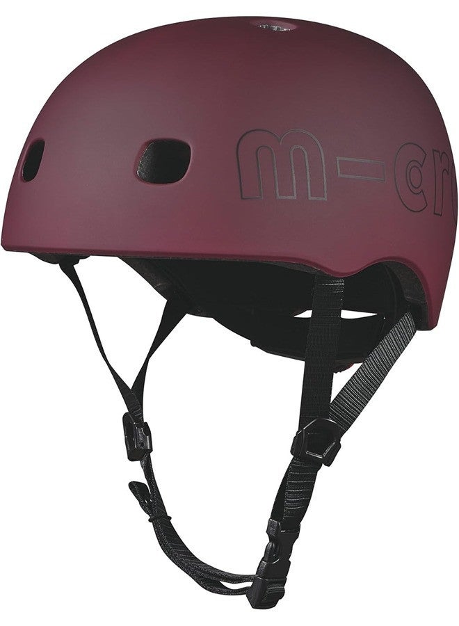 Micro خوذة أطفال صغيرة خريفية بنية (متوسطة) | خوذة أطفال | خوذ سكوتر للأطفال | خوذة رياضية للأطفال | خوذة بحزام قابل للتعديل | خوذة ركوب للأطفال | سلامة الأطفال | خوذة للأطفال - Image 3