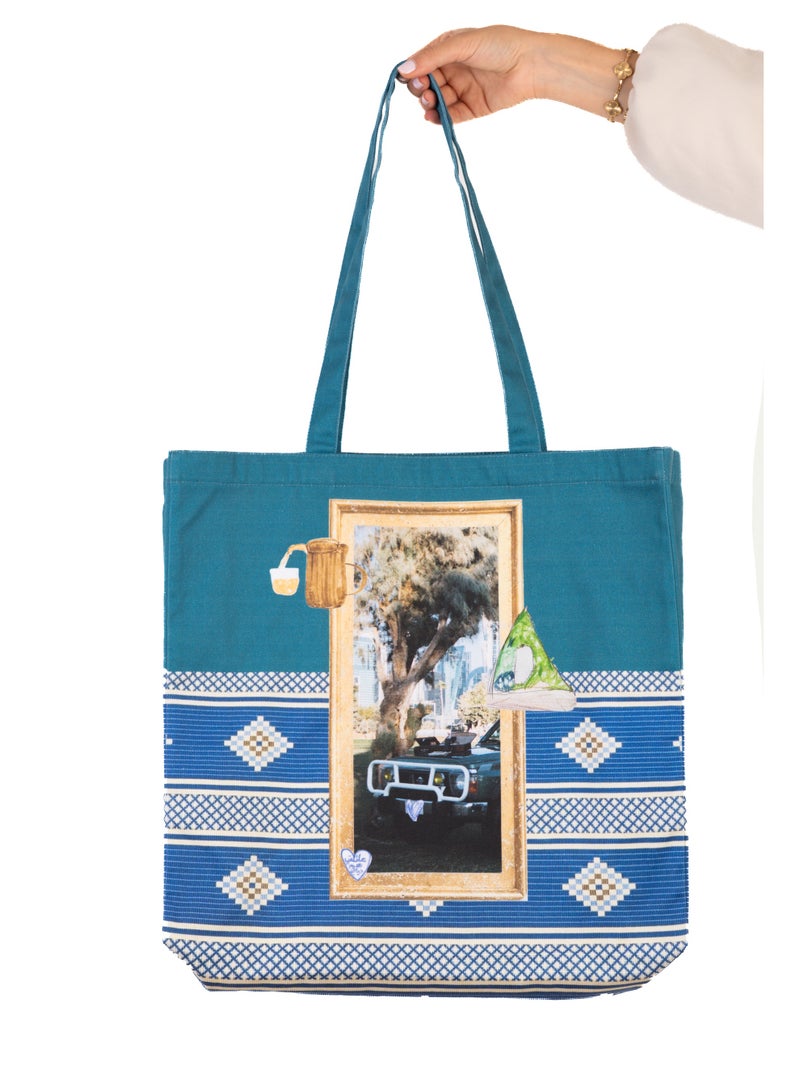 Winter Totebag - Green