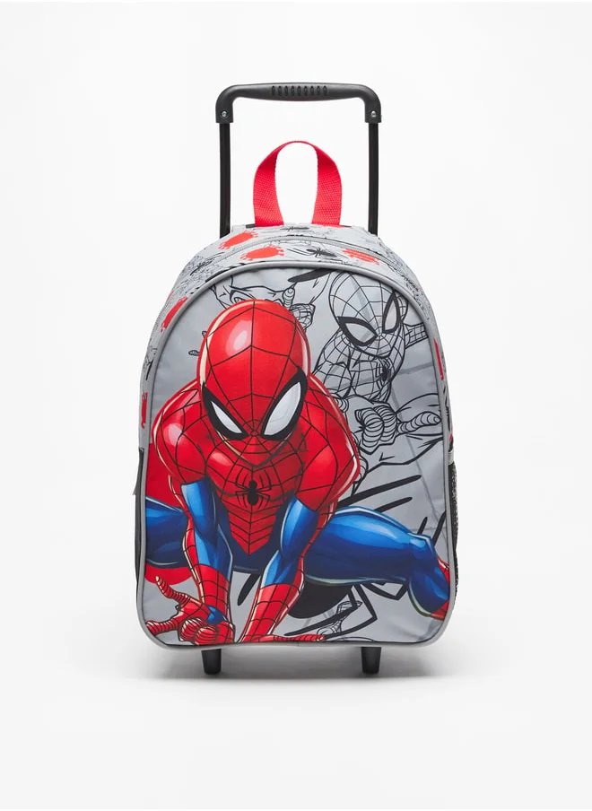 مارفل Spider-Man Print Backpack with Retractable Handle