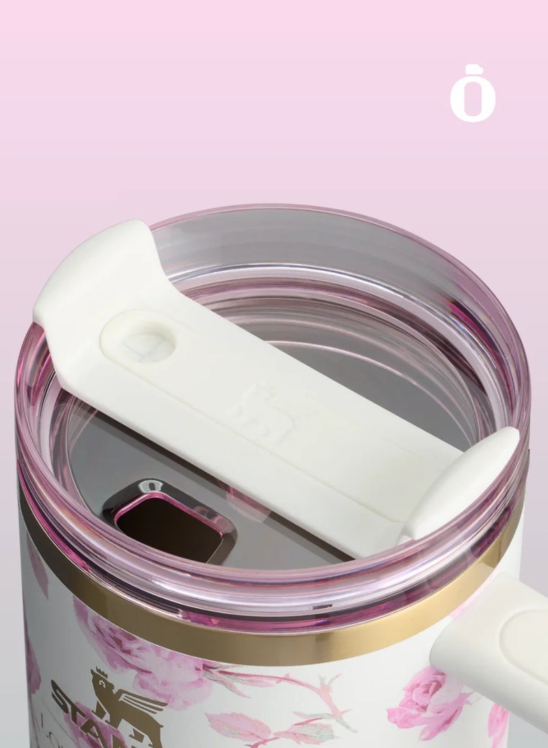 Stanley X LoveShackFancy Quencher | 40 OZ | Authentic & Exclusive Water Bottle Cup | Perfect Gift For Her | Blooming Heirloom - Image 4