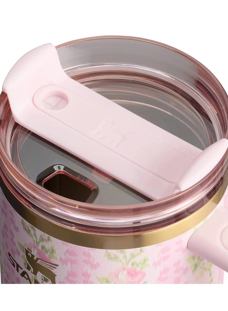 Stanley X LoveShackFancy Quencher | 40 OZ | Authentic & Exclusive Water Bottle Cup | Perfect Gift For Her | Blooming Heirloom - Image 5