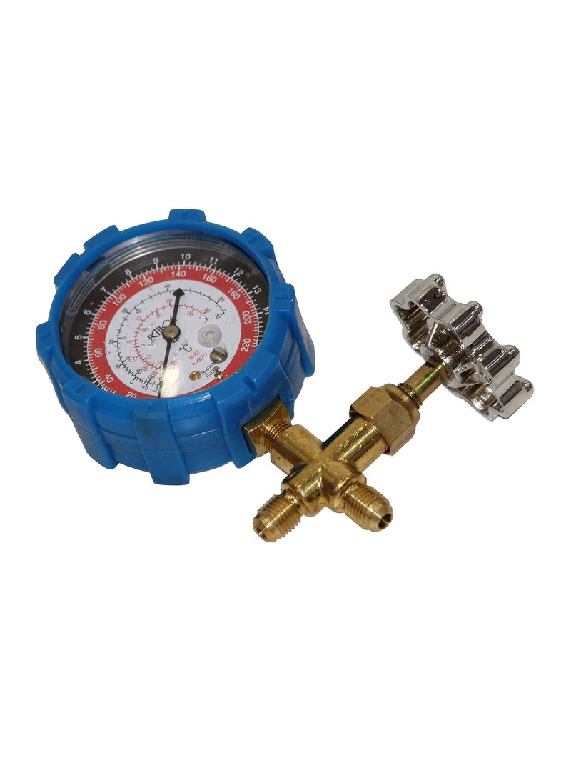 Digital Craft Digital Craft 220PSI Air Conditioner Manifold Digital Pressure Gauge Valve Pressure Gauge Refrigeration Fluorine Tool Table R404 R22 R12 R134 Refrigerant Filling  - Image 3