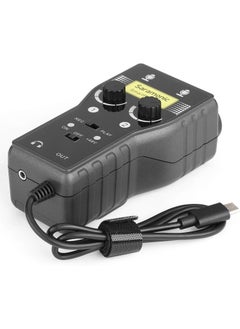 Saramonic 2-Channel Audio Interface w/XLR, 1/4" & 1/8" for USB-C Smartphones & Tablets (SmartRig+UC)  - Image 3
