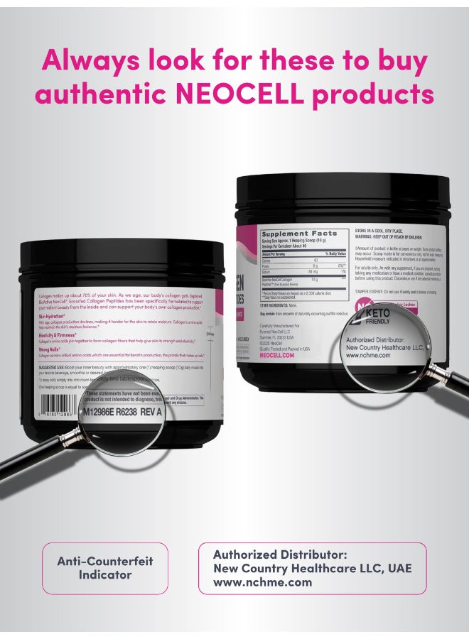 NEOCELL Super Collagen Peptides Unflavored Powder Dietary Supplement, 400g - Image 5