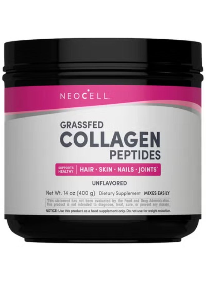 NEOCELL Super Collagen Peptides Unflavored Powder Dietary Supplement, 400g - Image 1
