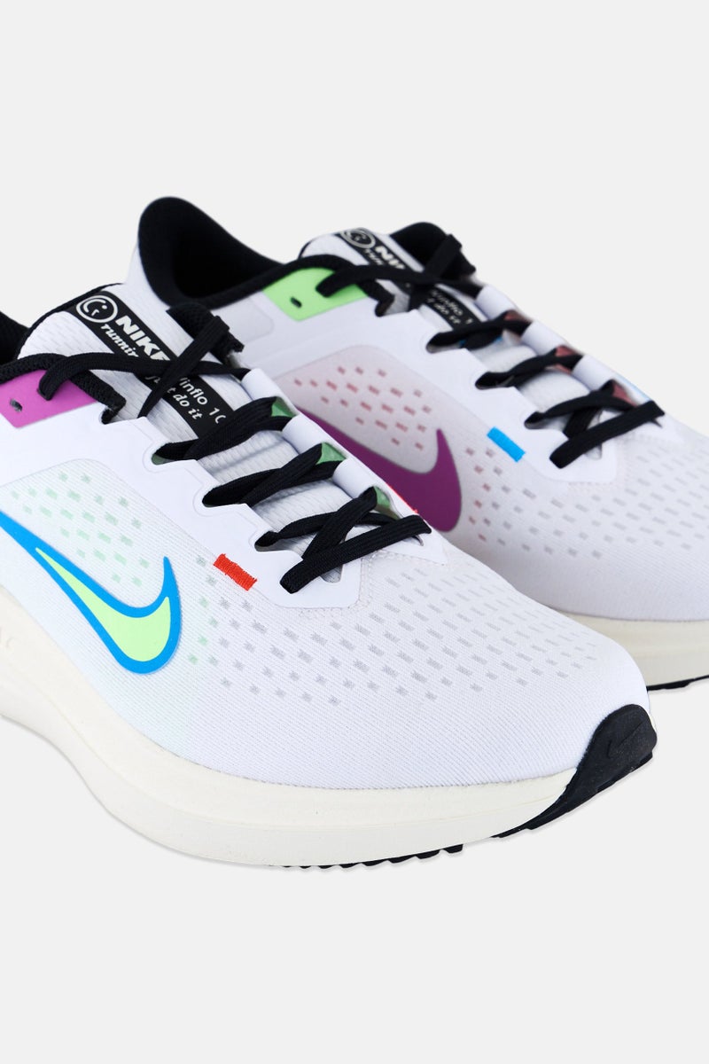 Nike Men Air Winflo 10 SE Lace Up Training Shoes, White  - Image 3