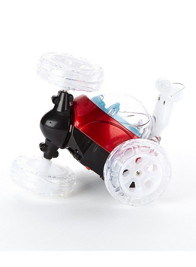Mindscope Turbo Twisters RED 27 MHz Bright LED Light Up Stunt RC Remote Control Vehicle - Image 5