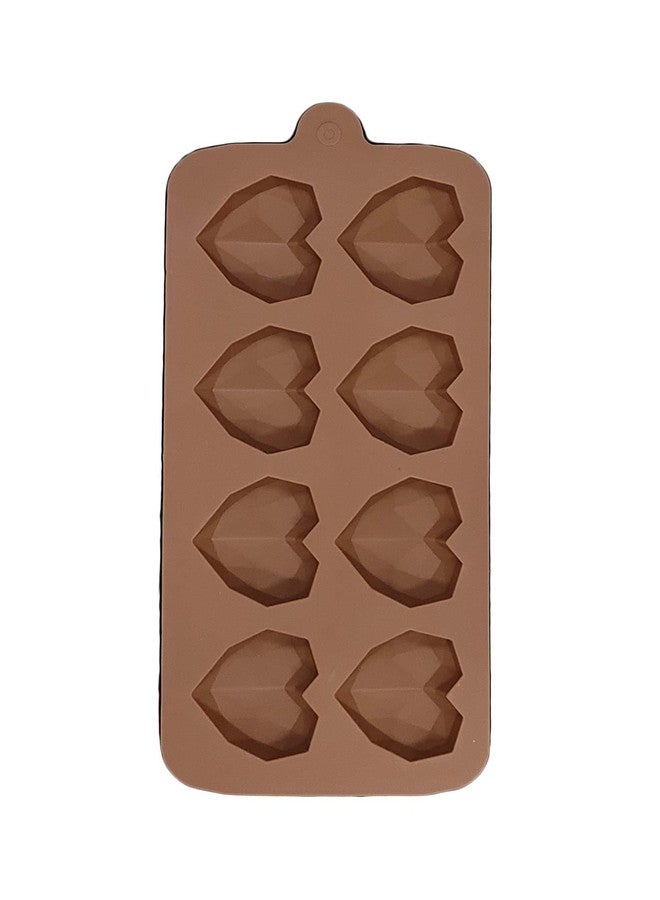 Cake Decor Silicon 8 Cavity Heart Pinata Chocolate Mould, Jelly Candy Mould - Image 2