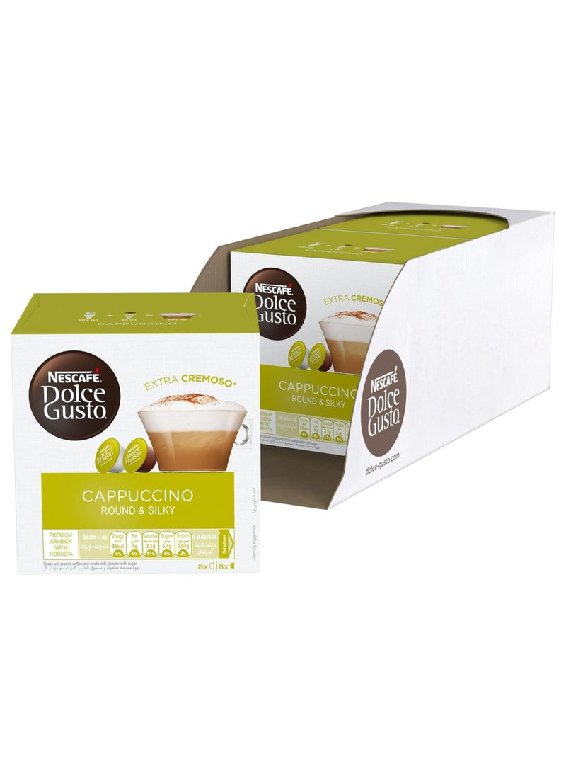 Dolce Gusto Dolce Gusto Cappuccino Coffee Capsules pack of 3  - Image 3