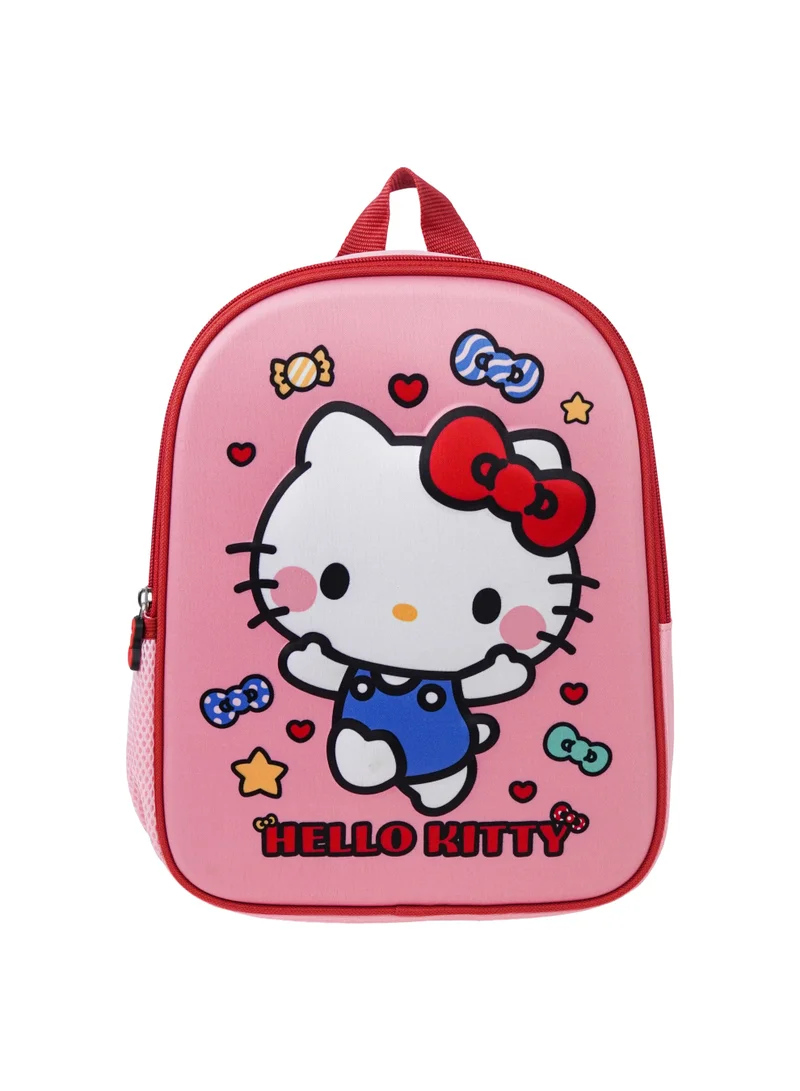 سانريو Sanrio Hello Kitty Toddler EVA Backpack 12" | Lightweight Hard Shell School Backpack for Kids | Cute Hello Kitty Travel & Preschool Bag | Durable EVA Backpack for Girls