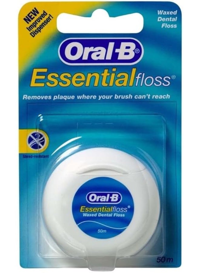 Oral-B Essential Floss Mint Waxed – 50m