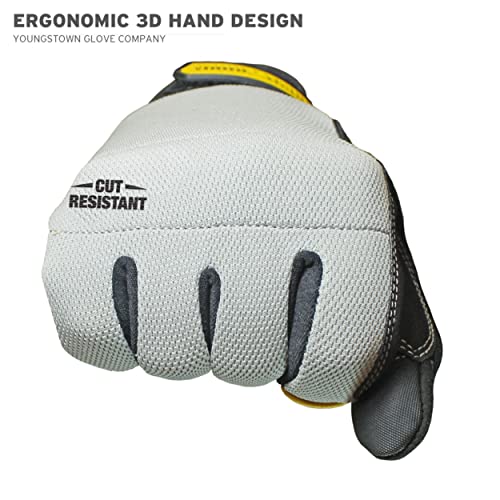 Youngstown Glove Company mens safety work gloves, Grey, 2X-Large US - Image 5
