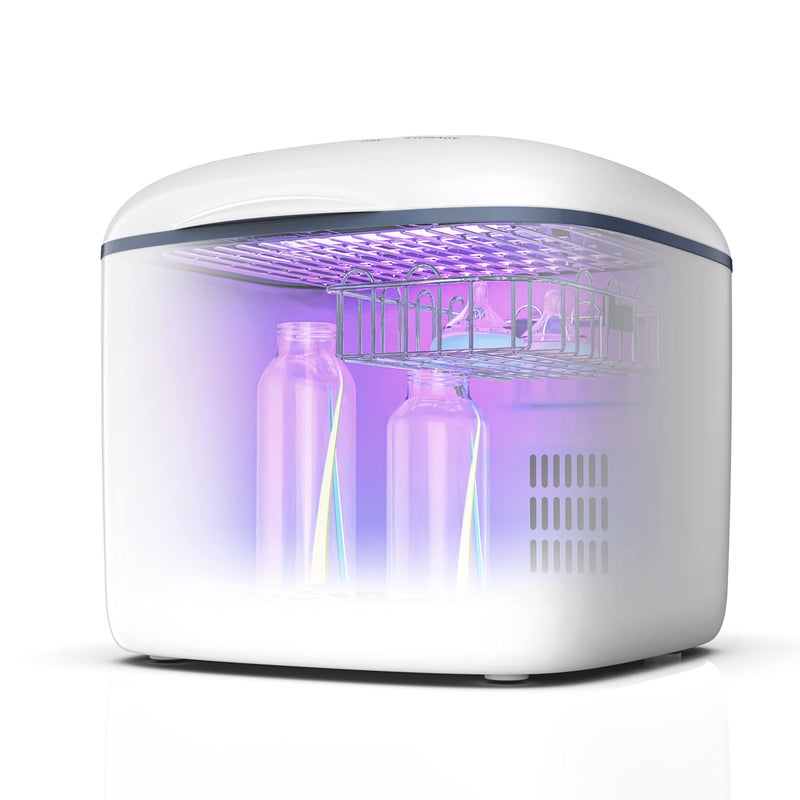 GROWNSY GROWNSY UV Sanitizer and Dryer 4in1 Cleaner and Sanitizing Machine UV Sanitizer Box Household for Baby Bottles Toys Clothes Baby Stuff for Family Toothbrush Beauty Tools Phone 