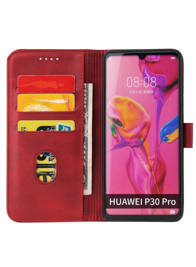 Zaboon Case For Huawei P30 Pro Calf Texture Buckle Horizontal Flip Leather Case with Holder & Card Slots & Wallet - Image 3