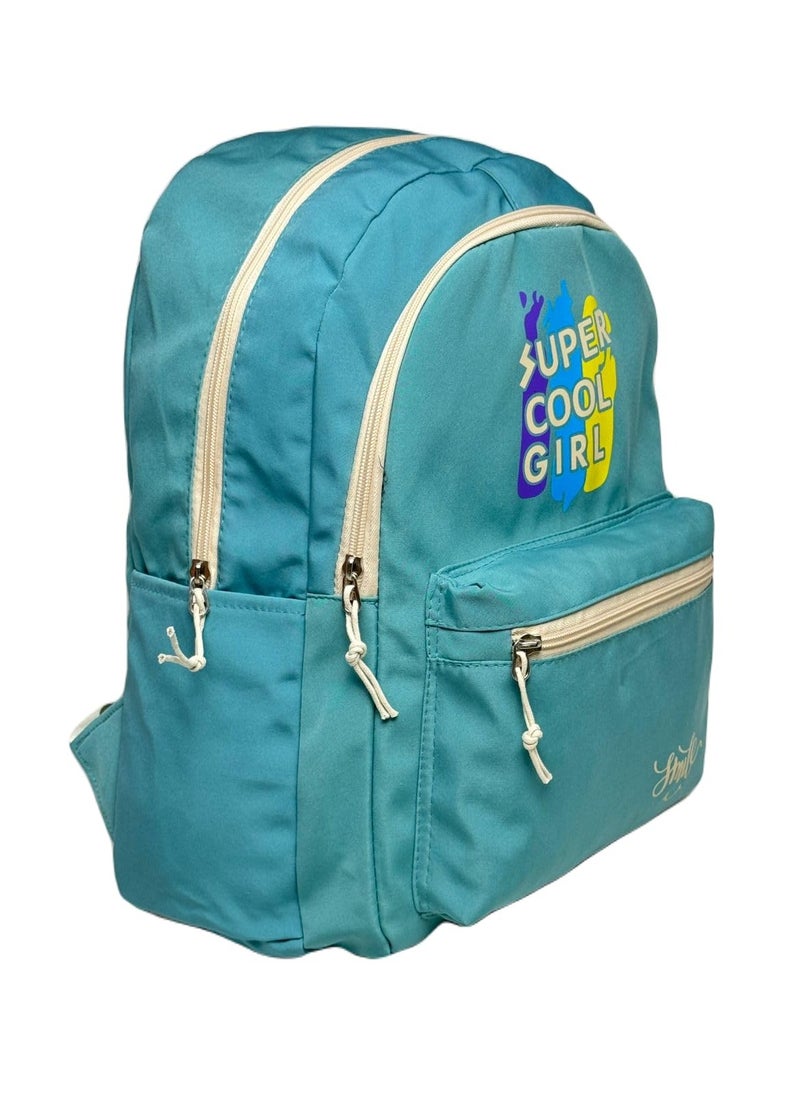 QSHOP Premium Quality School Backpack, Laptop Backpack, Waterproof Backpack, 3 Main Pockets Meet All Needs for Teenagers, Students, Women (32 * 25 * 13cm)  - Image 1