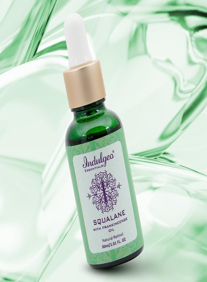 INDULGEO ESSENTIALS Squalane Skin Hydrator (Squalane With Plant Derived Retinol) 30Ml - 100% Pure Plant, Dull & Dry Skin-For All Skin Types - Image 4