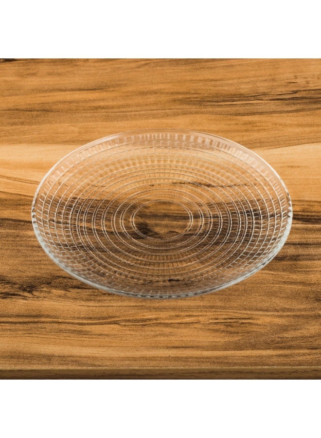 Dania ✨ 12-Piece Clear Glass Serving Set – Elegant Round Design for Serving Desserts and Fruits | 15cm Size ✨ - Image 3