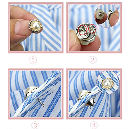 Asekonc 40 Style Cute Enamel Lapel Pin Set,Mini Brooch Pin Badges Cover Up Buttons for Women Shirts,Dresses,Cardigan Collar Safety Pins,Junk Charms Accessories Supplies DIY Crafts - Image 3