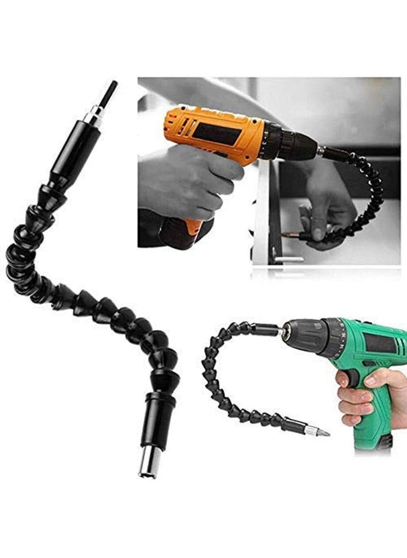 DIY Crafts Diy Crafts 10757 10169 Flexible Holder Drill for Tools Shaft, Bits & Extension Rod Screwdrivers Set Assortment, Multicolor, Pack of 42  - Image 4
