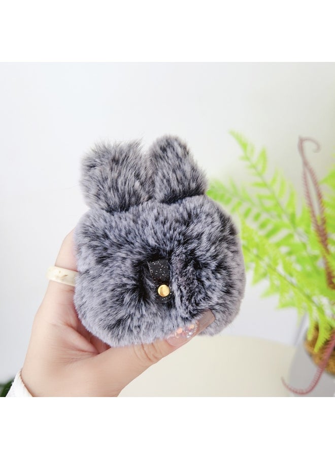 Generic - Cute Plush Rabbit Ears Protective Case Cover for Apple AirPods Pro for Men Women - Image 1