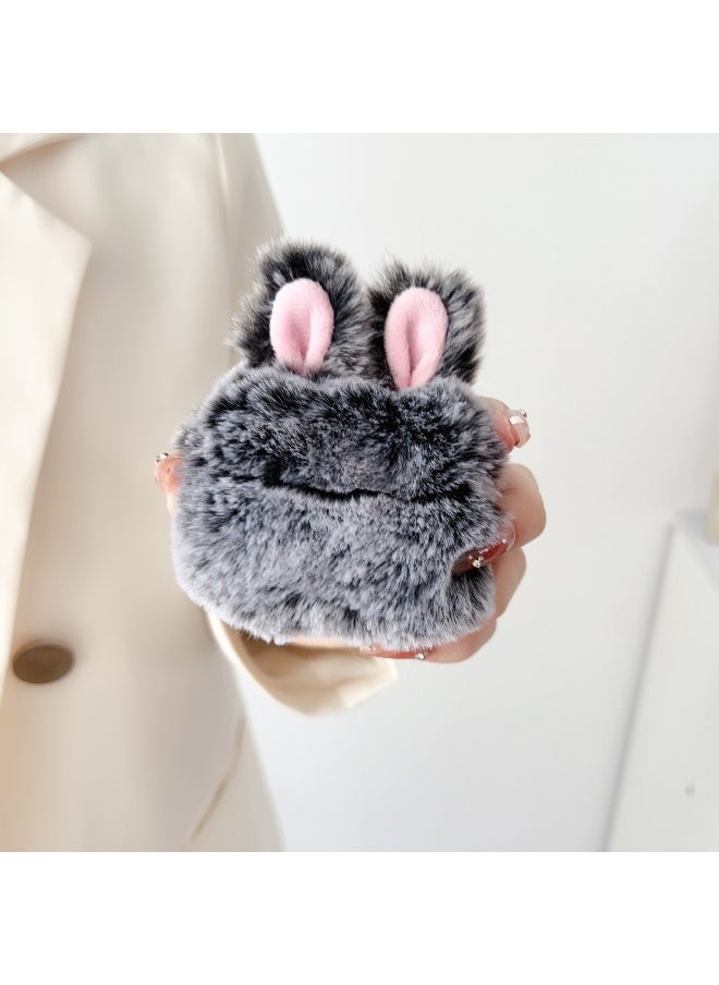 Generic - Cute Plush Rabbit Ears Protective Case Cover for Apple AirPods Pro for Men Women - Image 1