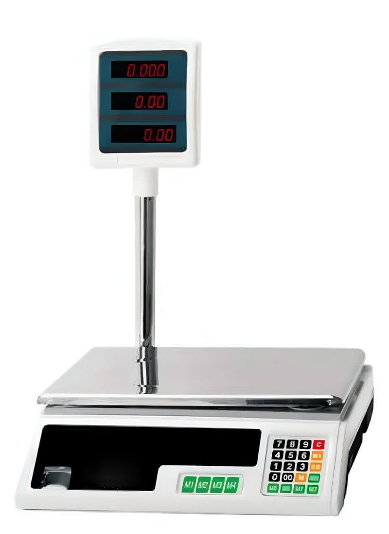 Sharpdo Electronic Digital Price Computing Platform Scale 200g to 40kg Electricity and internal battery  - Image 1