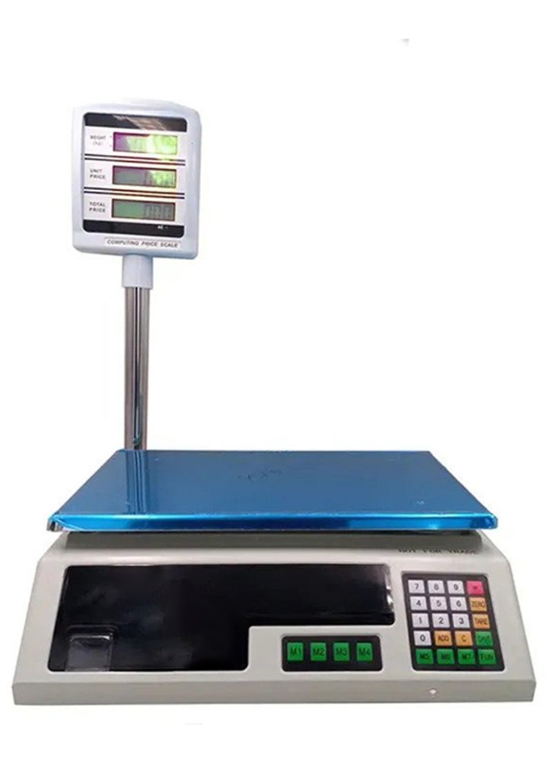Sharpdo Electronic Digital Price Computing Platform Scale 200g to 40kg Electricity and internal battery  - Image 2