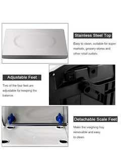 Sharpdo Electronic Digital Price Computing Platform Scale 200g to 40kg Electricity and internal battery  - Image 3