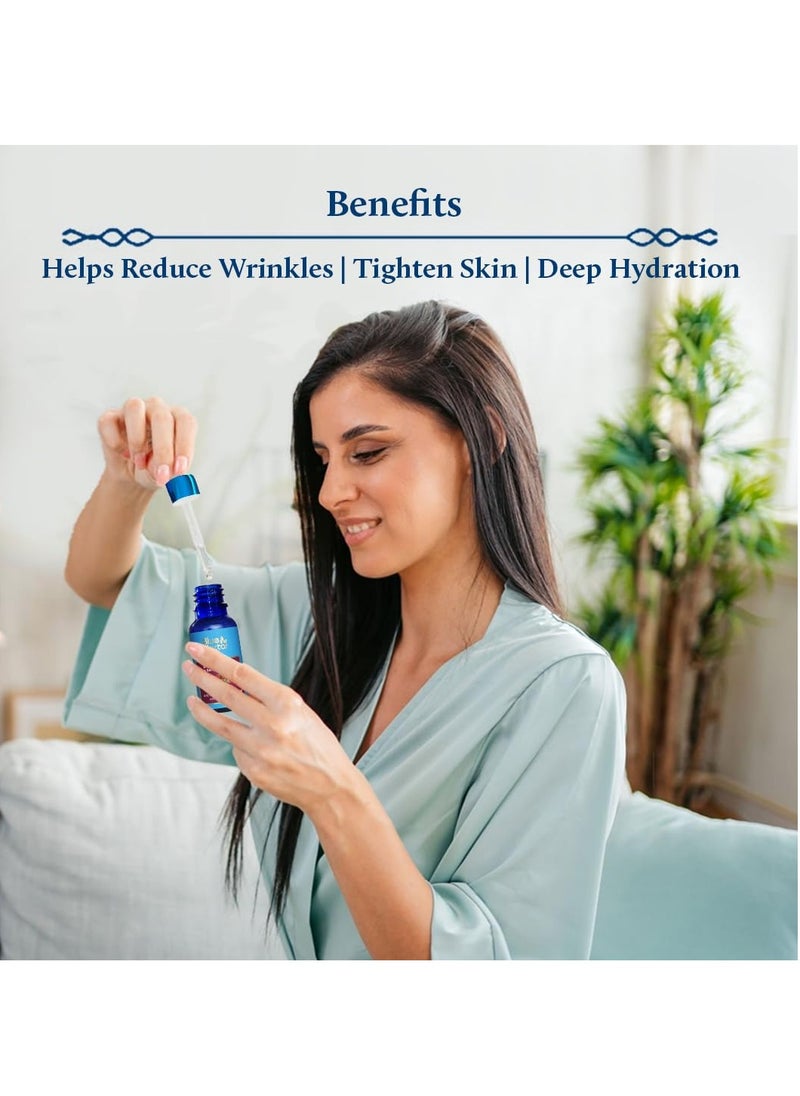 Blue Nectar Blue Nectar Manjistha Vitamin C Face Serum for Anti Wrinkle and Skin Firming | Advanced Anti Aging Formula with Power of Vit C and E | Face Serum for Glowing Skin with Radiant Berries  - Image 2