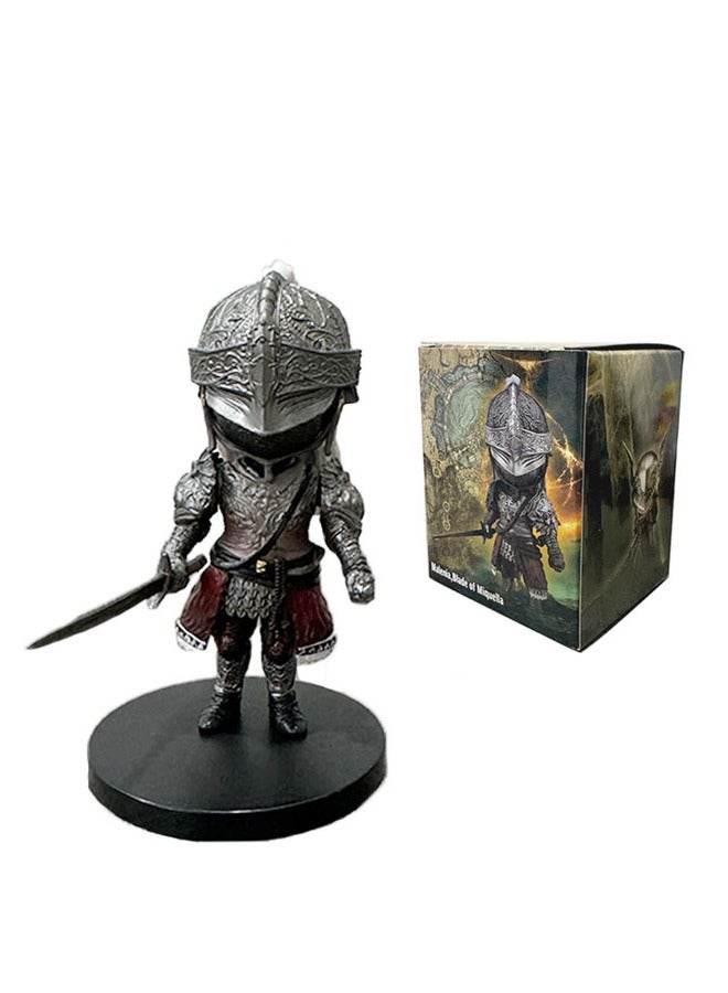 general Elden Ring mini action figure model ornaments, wolf battle ghost PVC model toys decoration collection gifts - Image 3